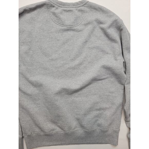 Champion Sweatshirt Men’s Medium Crewneck Spellout Long Sleeve Grey - Picture 10 of 10